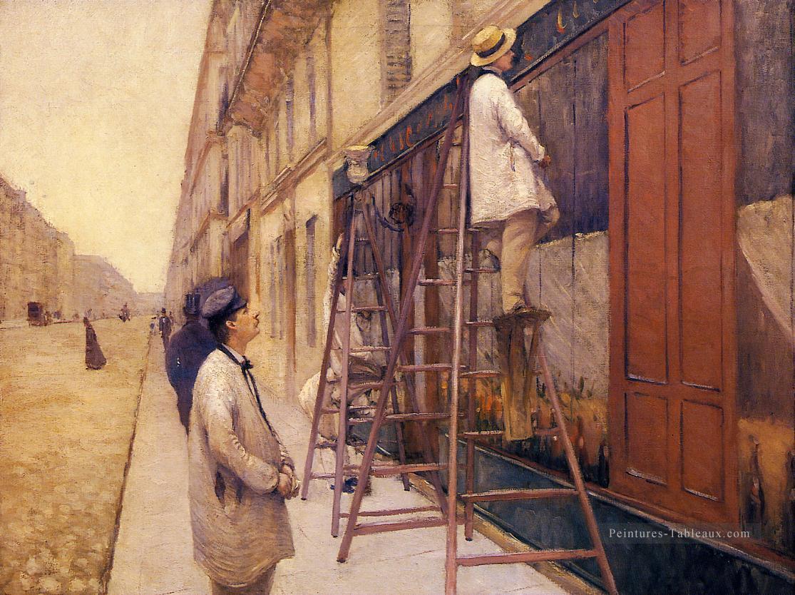La maison peintres Gustave Caillebotte Peintures à l'huile